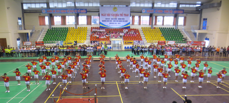 Ngành GD&ĐT Cầu Giấy tổ chức “Ngày hội Văn hóa – Thể thao” năm học 2014 – 2015