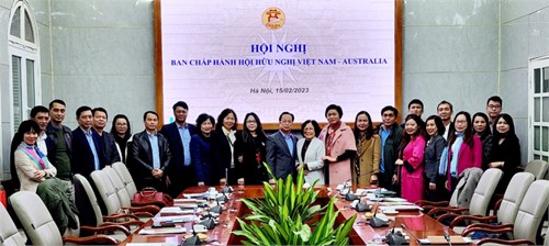 Hội hữu nghị Việt Nam-Australia thành phố Hà Nội tổ chức Hội nghị triển khai công tác năm 2023