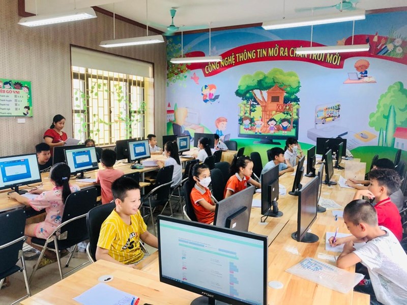 Hà Nội: Huyện Đan Phượng tăng cường đầu tư cơ sở vật chất phục vụ dạy học